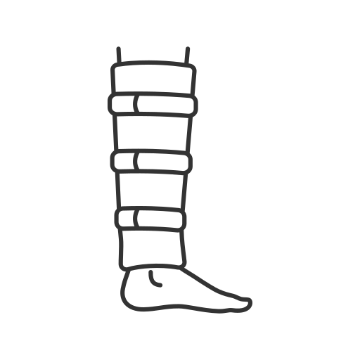 Attelle membre inferieur